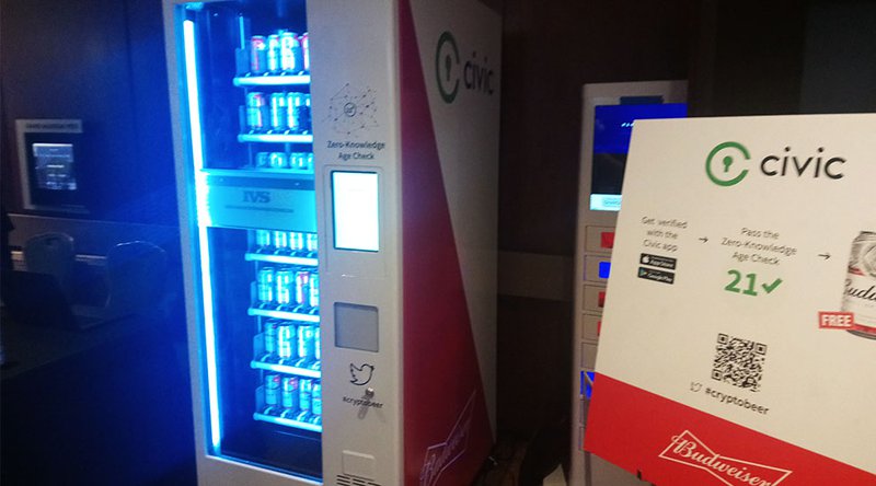 Civic Demos Proof of Concept With Beer Vending Machines, Launches ID Codes Civic Demos Proof of Concept With Beer Vending Machines, Launches ID Codes