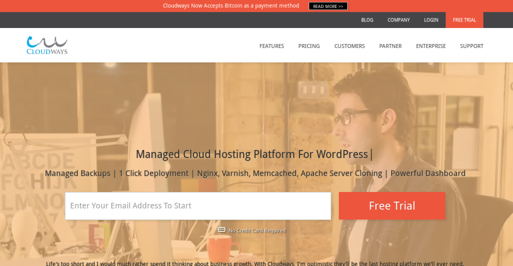 Bitcoin Now Accepted at Established Cloud Hosting Company Cloudways For All Web Hosting Services