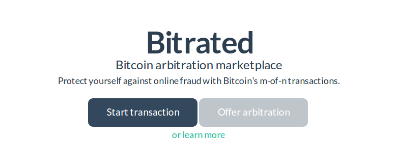 Bitrated: You Can No Longer Say Bitcoin Has No Consumer Protection