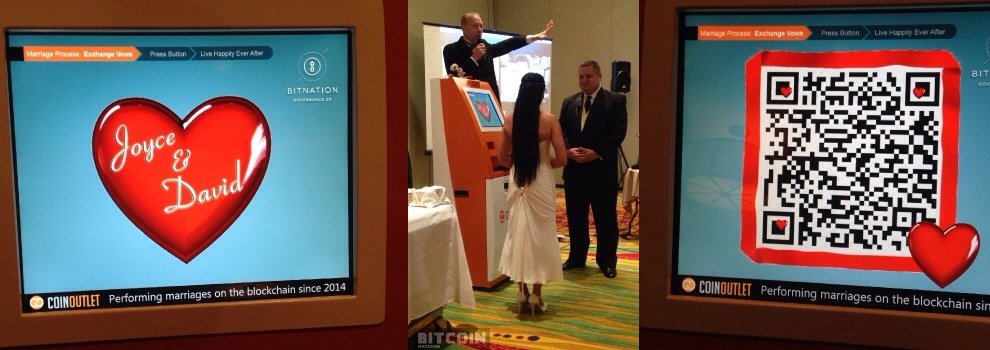 The First Blockchain Wedding