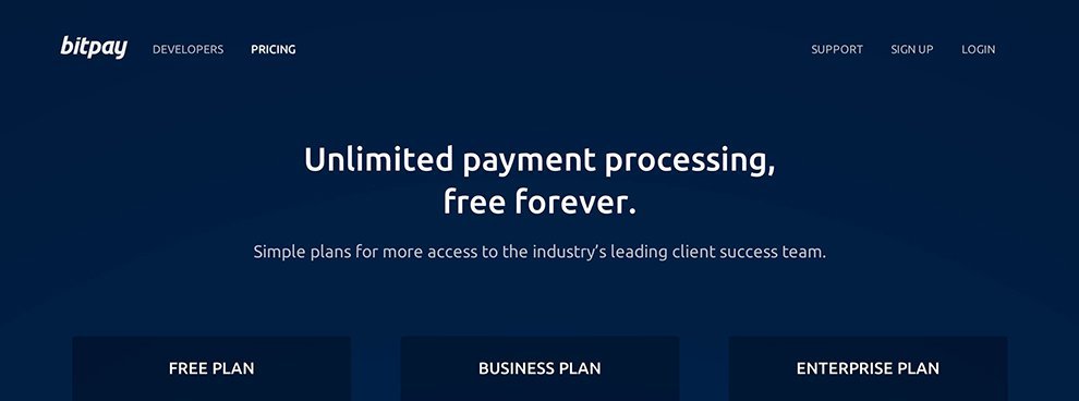 Free, Unlimited, Forever – BitPay’s New Pricing Plan