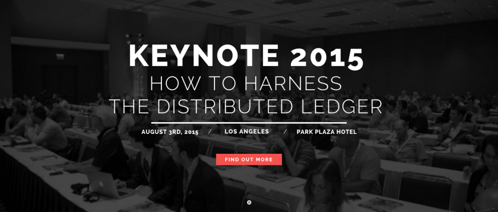 KEYNOTE 2015: Rebooting Finance with a New Kind of Ledger