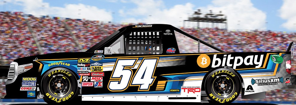NASCAR Racer Justin Boston Heads to Daytona for BitPay