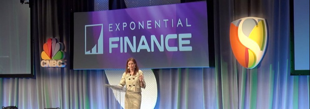 Financial Blockchain Applications will be Measured in the Trillions, says Blythe Masters at Exponential Finance 2015